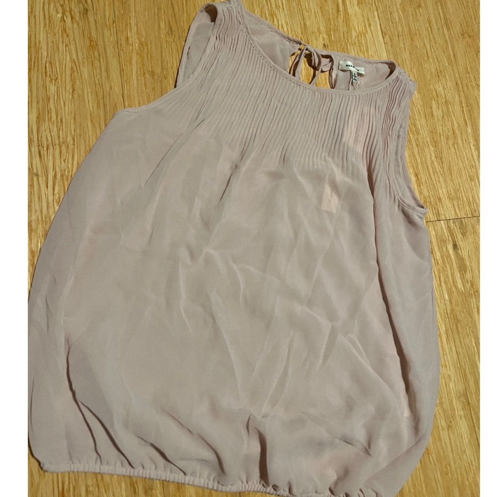 Tan blouse